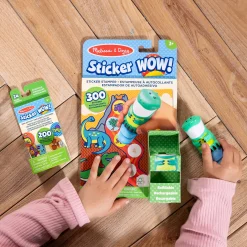 Sticker WOW!™ Dinosaur Bundle: Activity Pad & Sticker Stamper + Mini Activity Pad and 200 Refill Stickers><noscript><img width=