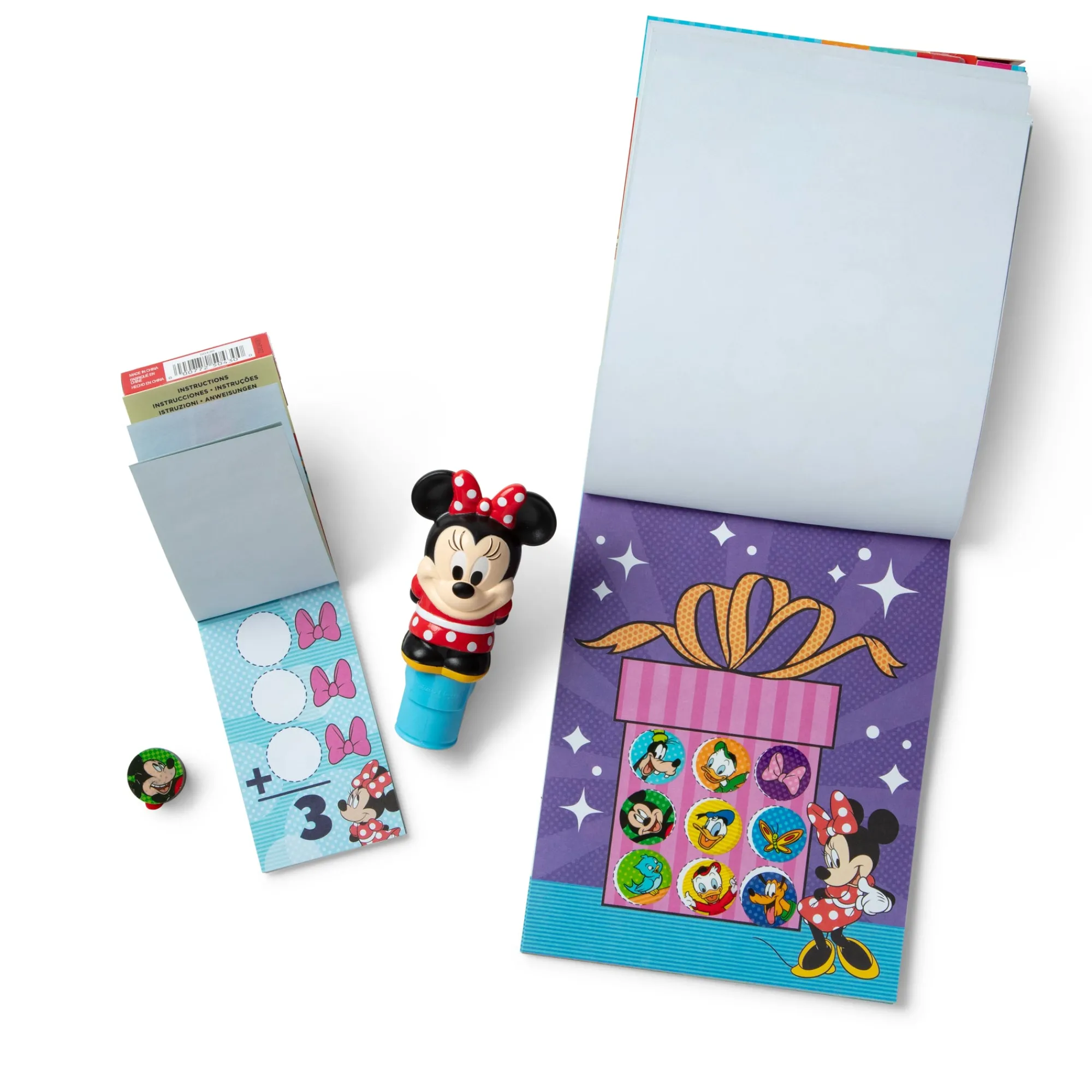 Sticker WOW!™ Disney Minnie Mouse Bundle: Activity Pad & Sticker Stamper + Mini Activity Pad and 200 Refill Stickers>Melissa & Doug Sale