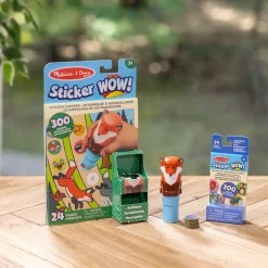 Sticker WOW!™ Fox Bundle: Activity Pad & Sticker Stamper + Mini Activity Pad and 200 Refill Stickers><noscript><img width=