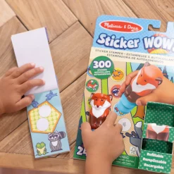 Sticker WOW!™ Fox Bundle: Activity Pad & Sticker Stamper + Mini Activity Pad and 200 Refill Stickers><noscript><img width=