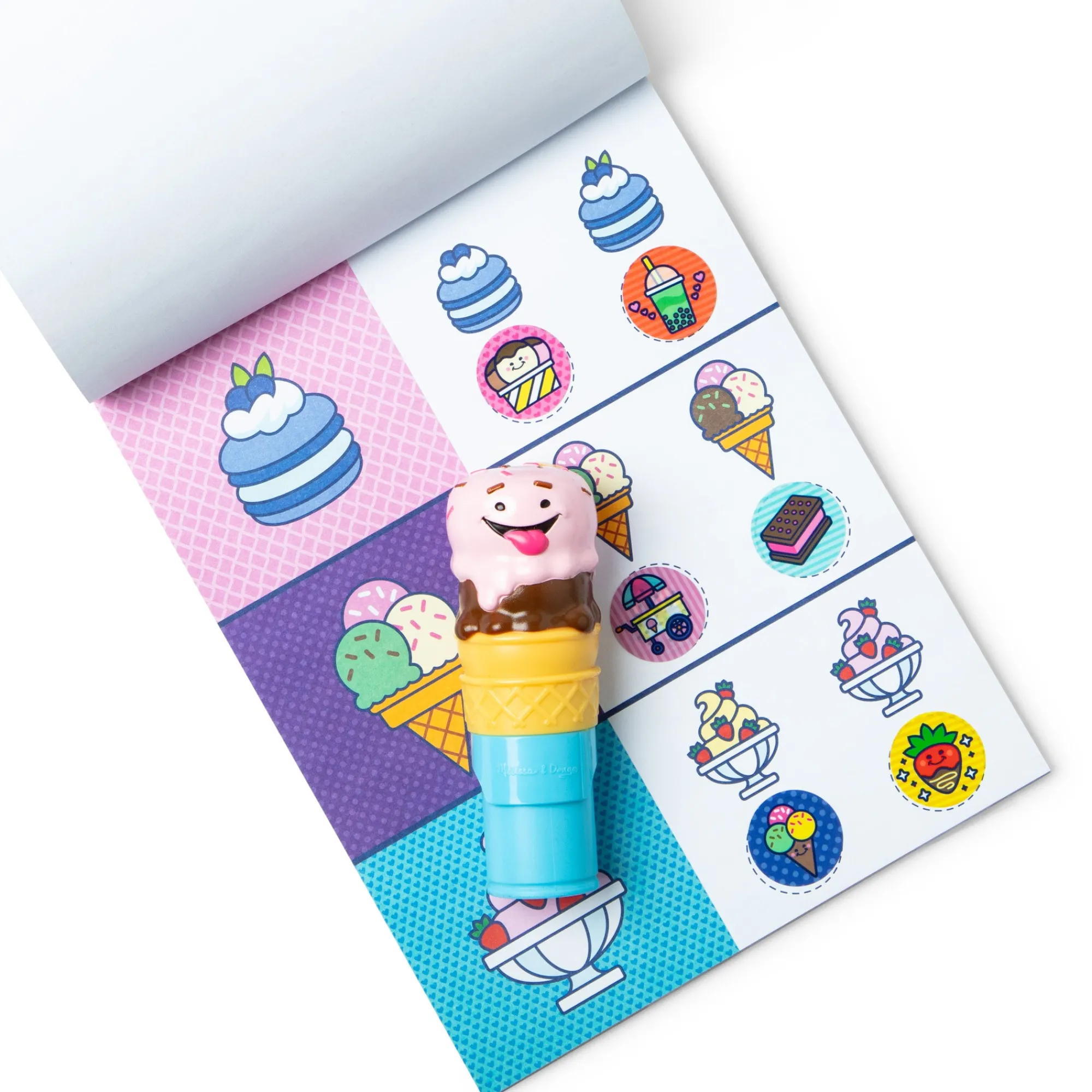 Sticker WOW!™ Ice Cream Bundle: Activity Pad & Sticker Stamper + Mini Activity Pad and 200 Refill Stickers>Melissa & Doug Discount