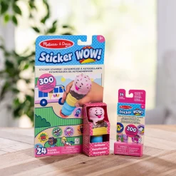 Sticker WOW!™ Ice Cream Bundle: Activity Pad & Sticker Stamper + Mini Activity Pad and 200 Refill Stickers><noscript><img width=