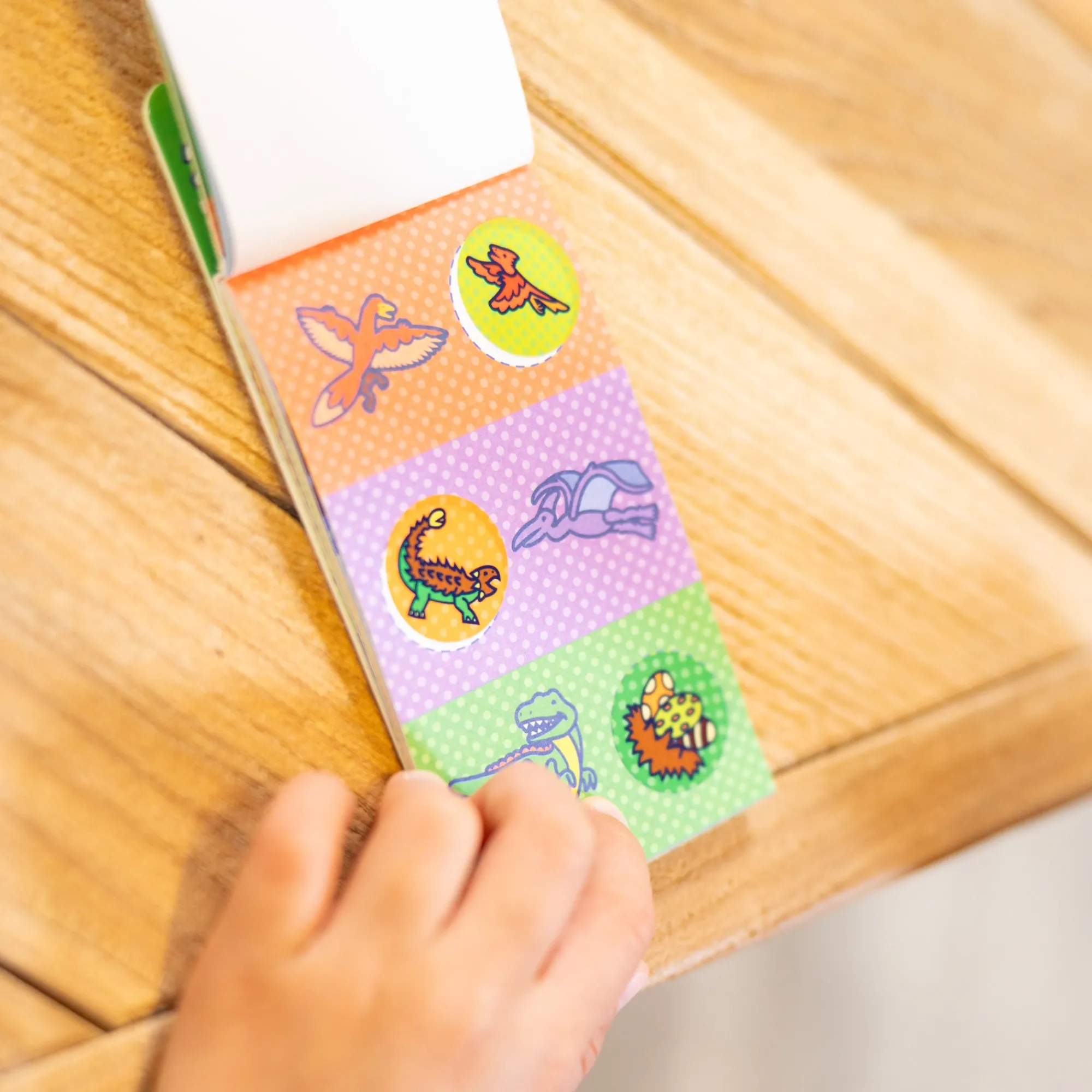 Sticker WOW!® Mini Activity Pad & Refill Stickers - Dinosaur (200+ Stickers, Stamper Not Included)>Melissa & Doug Online