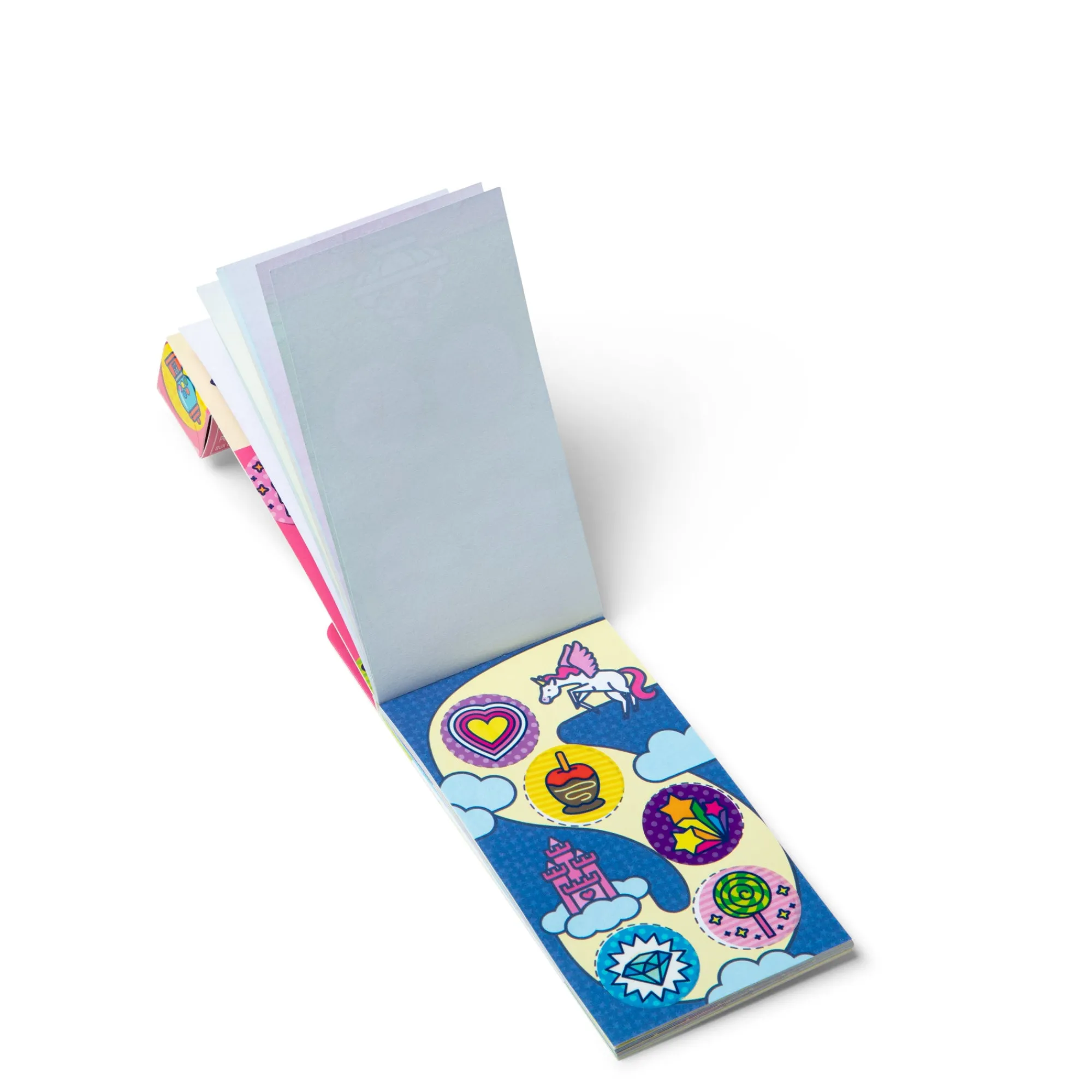 Sticker WOW!® Mini Activity Pad & Refill Stickers - Favorite Things (200+ Stickers, Stamper Not Included)>Melissa & Doug New
