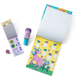 Sticker WOW!™ Purple Unicorn Bundle: Activity Pad & Sticker Stamper + Mini Activity Pad and 200 Refill Stickers><noscript><img width=