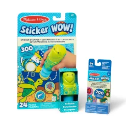 Sticker WOW!™ Sea Turtle Bundle: Activity Pad & Sticker Stamper + Mini Activity Pad and 200 Refill Stickers>Melissa & Doug Online