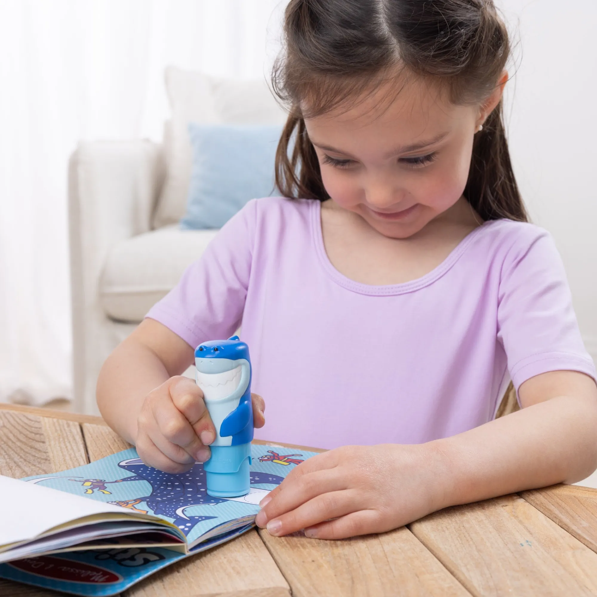 Sticker WOW!™ Shark Bundle: Activity Pad & Sticker Stamper + Mini Activity Pad and 200 Refill Stickers>Melissa & Doug Discount