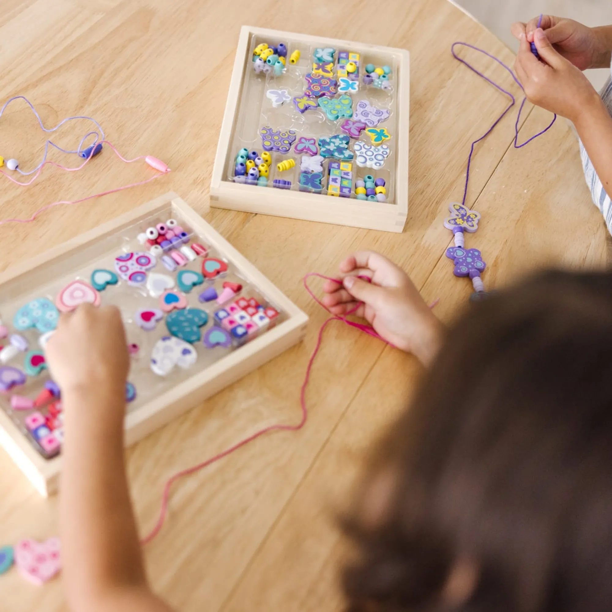 Sweet Hearts and Butterfly Friends Bead Set Bundle>Melissa & Doug Outlet