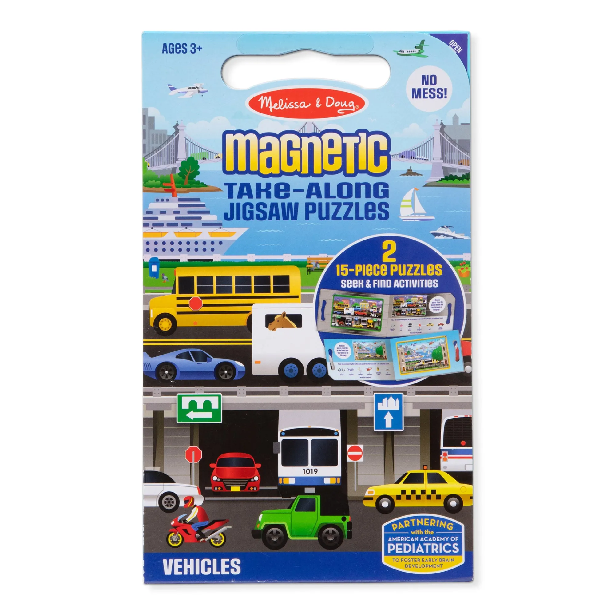 Take-Along Magnetic Jigsaw Puzzles – Vehicles>Melissa & Doug Best