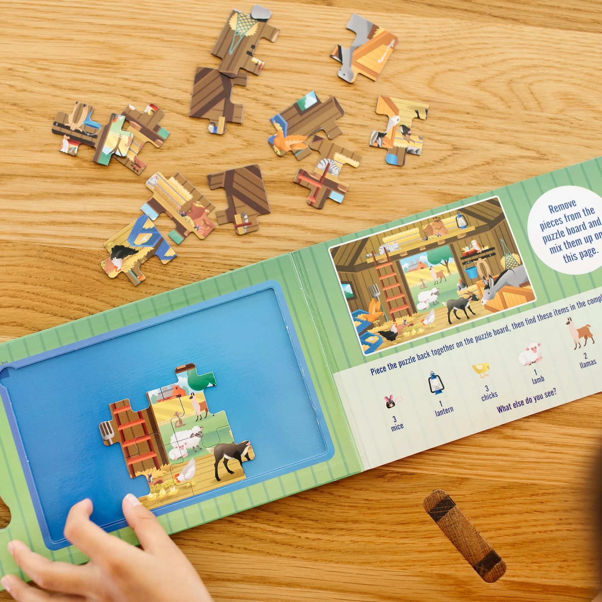 Take-Along Magnetic Jigsaw Puzzles – On the Farm>Melissa & Doug Hot
