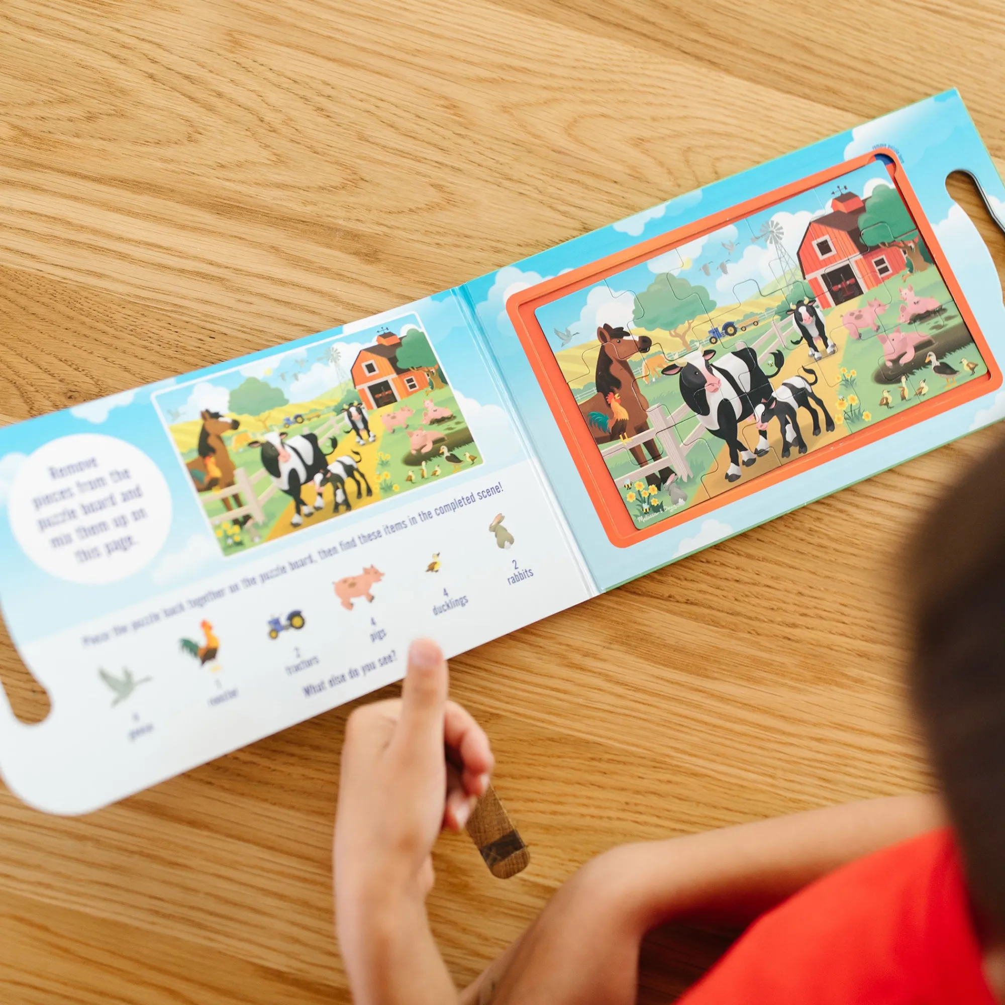 Take-Along Magnetic Jigsaw Puzzles – On the Farm>Melissa & Doug Hot