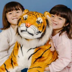Tiger Lifelike Plush Stuffed Animal><noscript><img width=