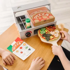 Top & Bake Pizza Counter - Wooden Play Food><noscript><img width=