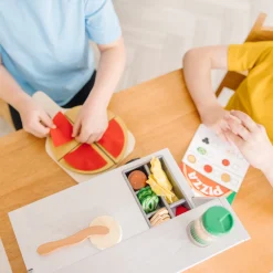 Top & Bake Pizza Counter - Wooden Play Food><noscript><img width=
