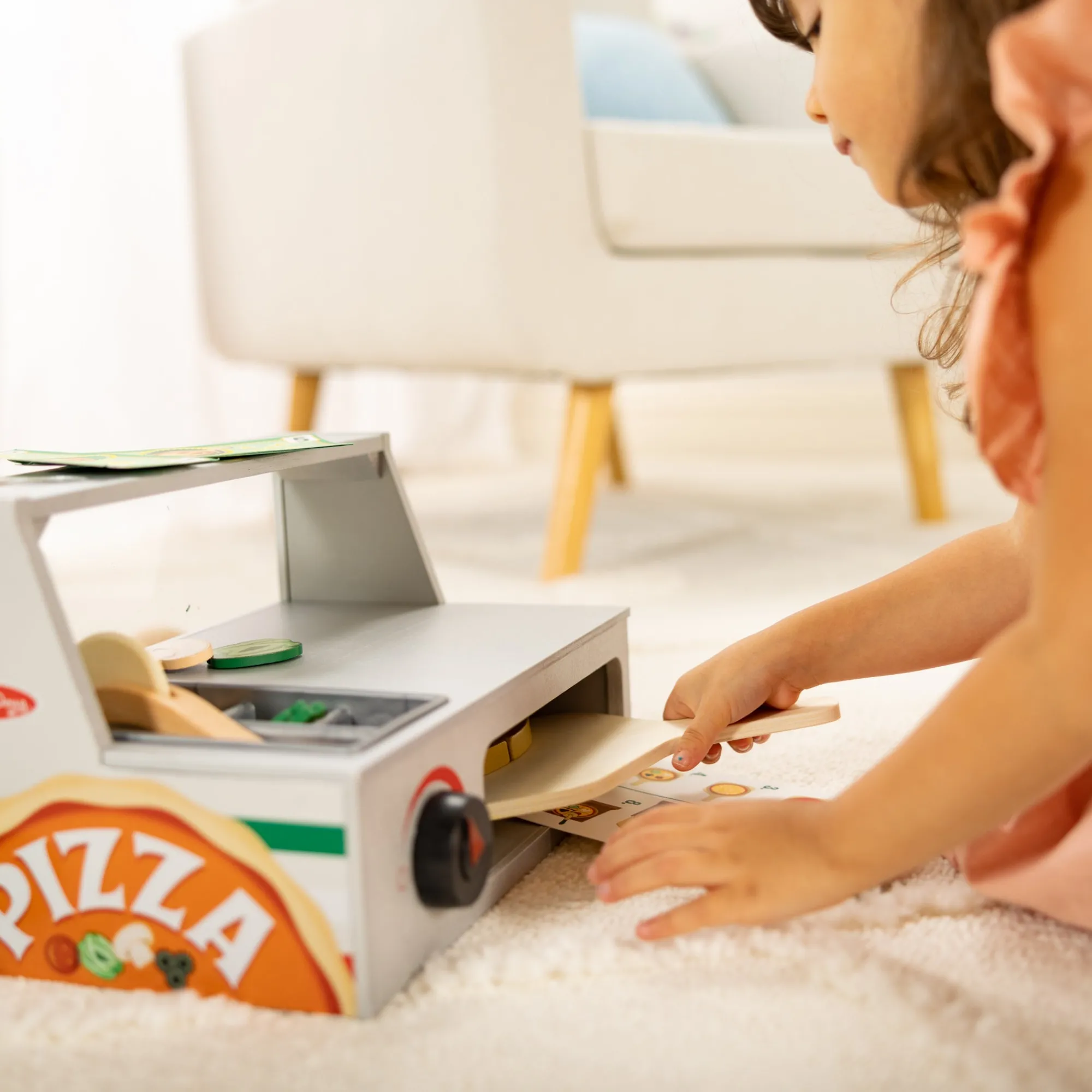 Top & Bake Pizza Counter - Wooden Play Food>Melissa & Doug Discount