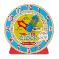 Turn & Tell Wooden Clock><noscript><img width=