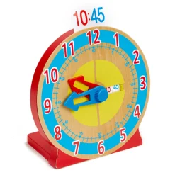 Turn & Tell Wooden Clock><noscript><img width=