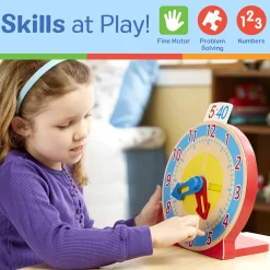 Turn & Tell Wooden Clock><noscript><img width=