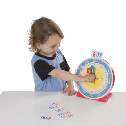Turn & Tell Wooden Clock><noscript><img width=
