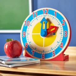 Turn & Tell Wooden Clock><noscript><img width=