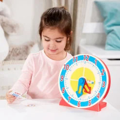 Turn & Tell Wooden Clock><noscript><img width=