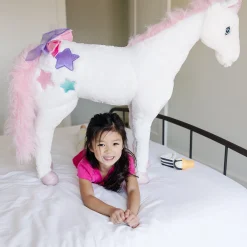Unicorn Lifelike Plush Stuffed Animal>Melissa & Doug Outlet