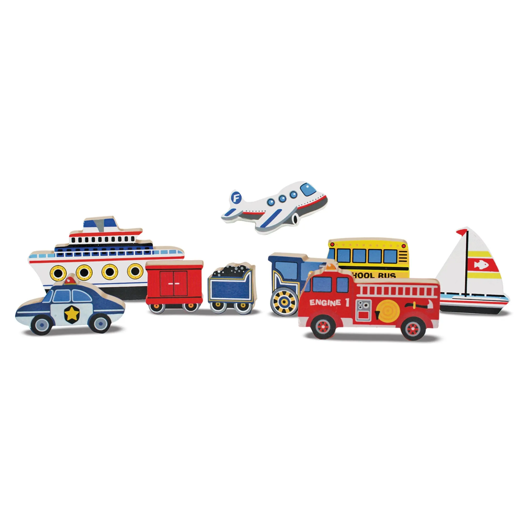 Vehicles Chunky Puzzle - 9 Pieces>Melissa & Doug Outlet