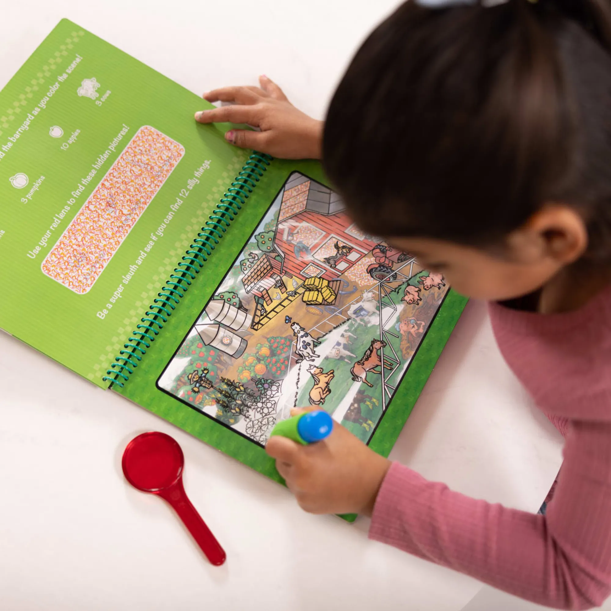Water Wow! Animal Antics Deluxe Water-Reveal Pad - On the Go Travel Activity>Melissa & Doug Clearance