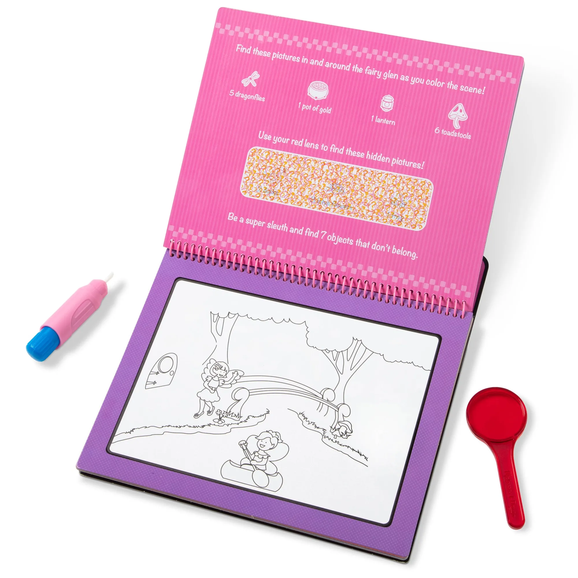 Water Wow! Fairy Tale Deluxe Water-Reveal Pad – On the Go Travel Activity>Melissa & Doug Best