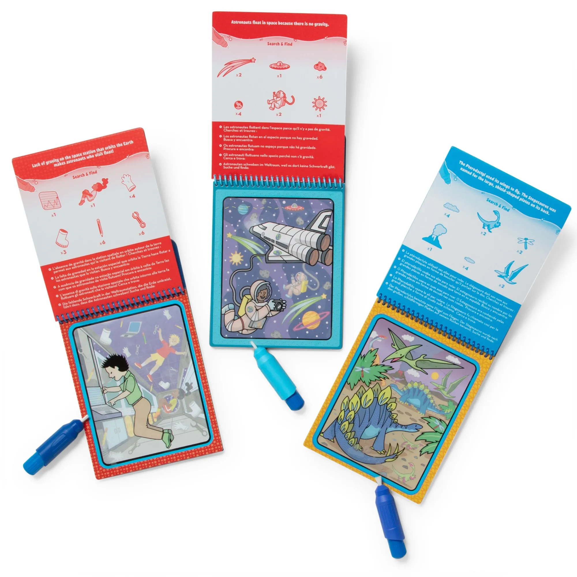 Water WOW! 3-Pack – Dinosaur, Adventure, Space>Melissa & Doug Sale
