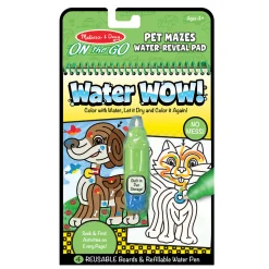 Water Wow! Pet Mazes - On the Go Travel Activity>Melissa & Doug Clearance