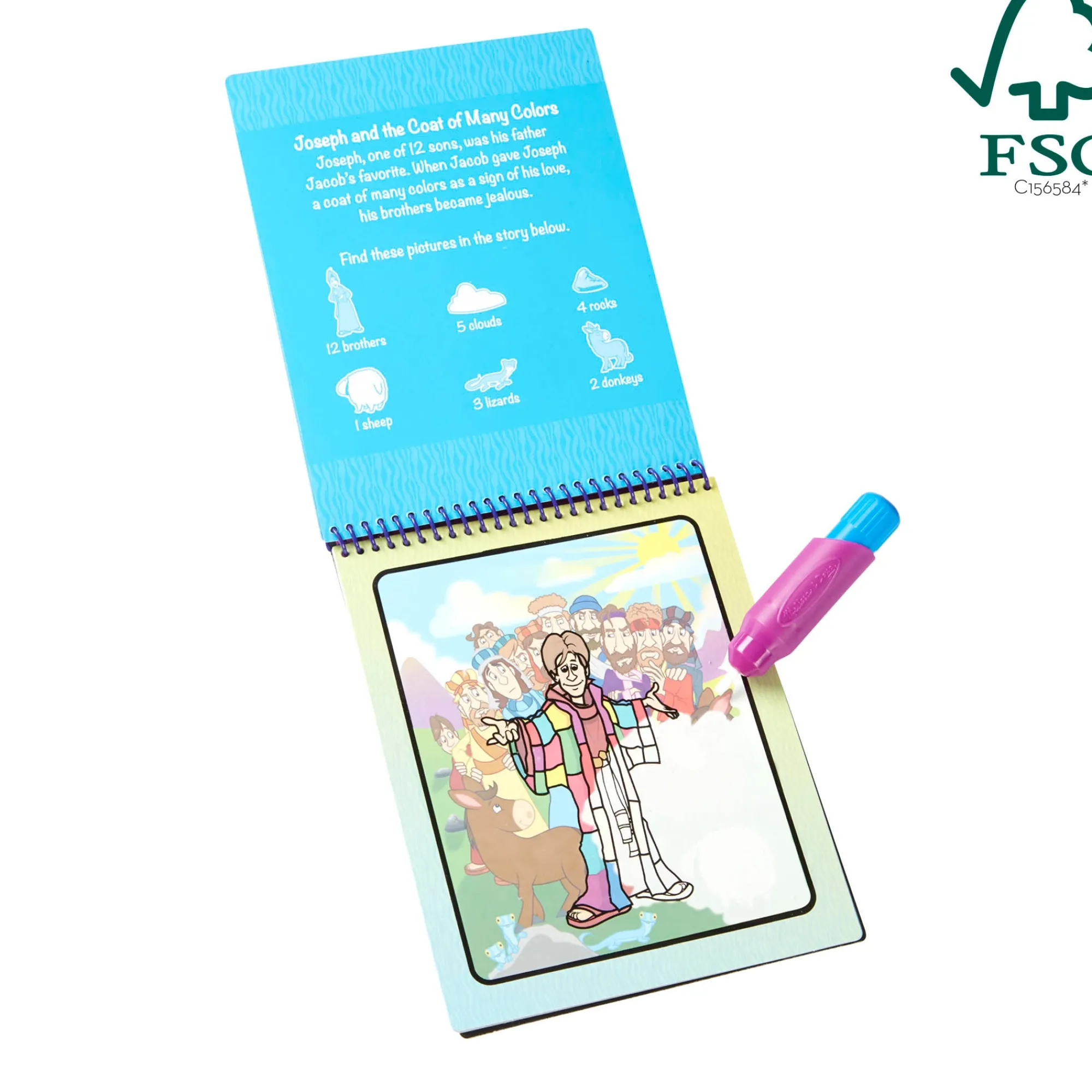 Water Wow! Water Reveal Pad - Bible Stories>Melissa & Doug Clearance