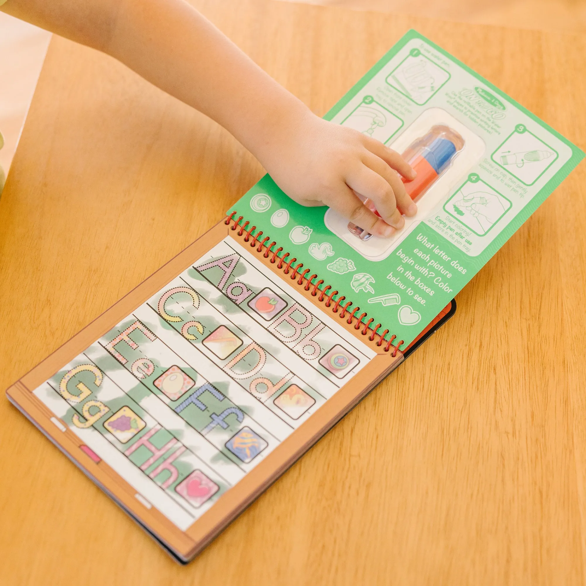 Water Wow! Water-Reveal Activity Pad - Alphabet>Melissa & Doug