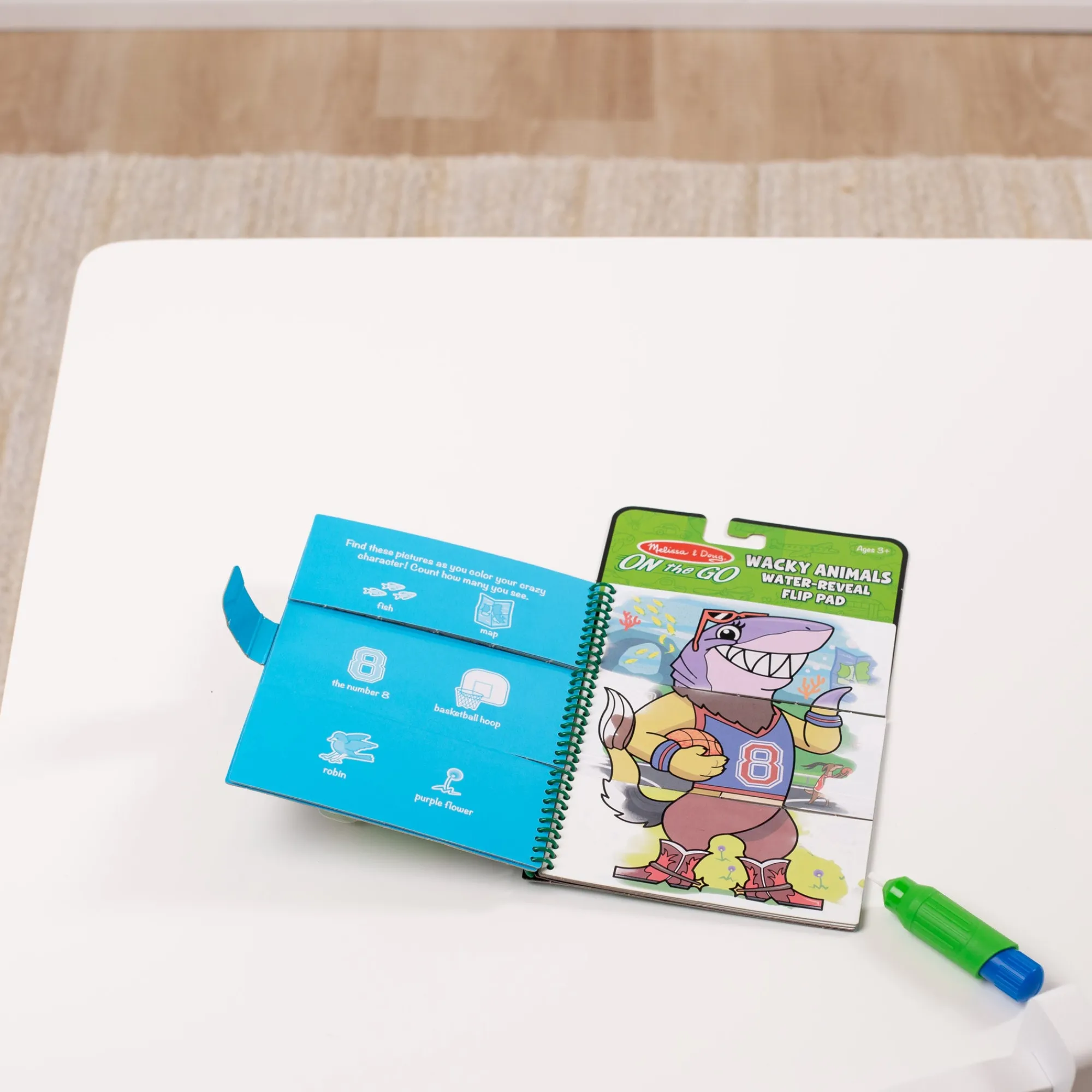 Water Wow! Water-Reveal Flip Pad - Wacky Animals>Melissa & Doug Hot