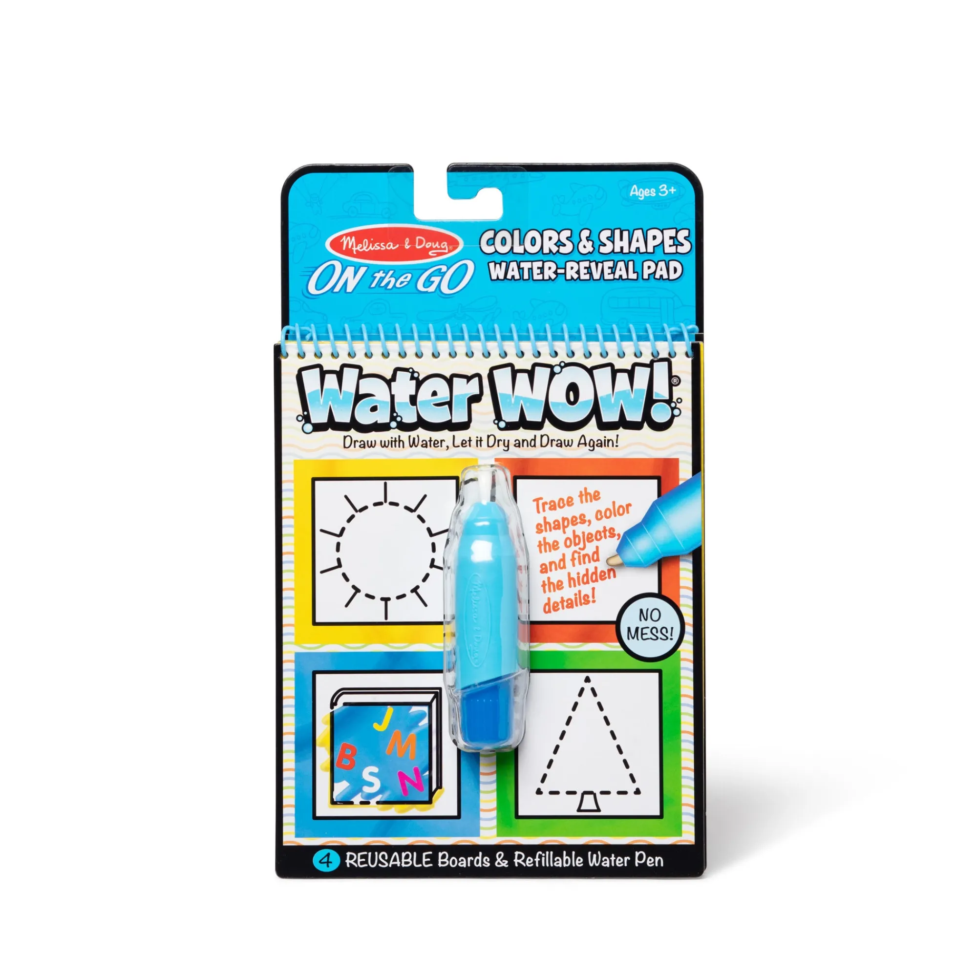 Water Wow! Water-Reveal Pad - Colors, Shapes>Melissa & Doug New
