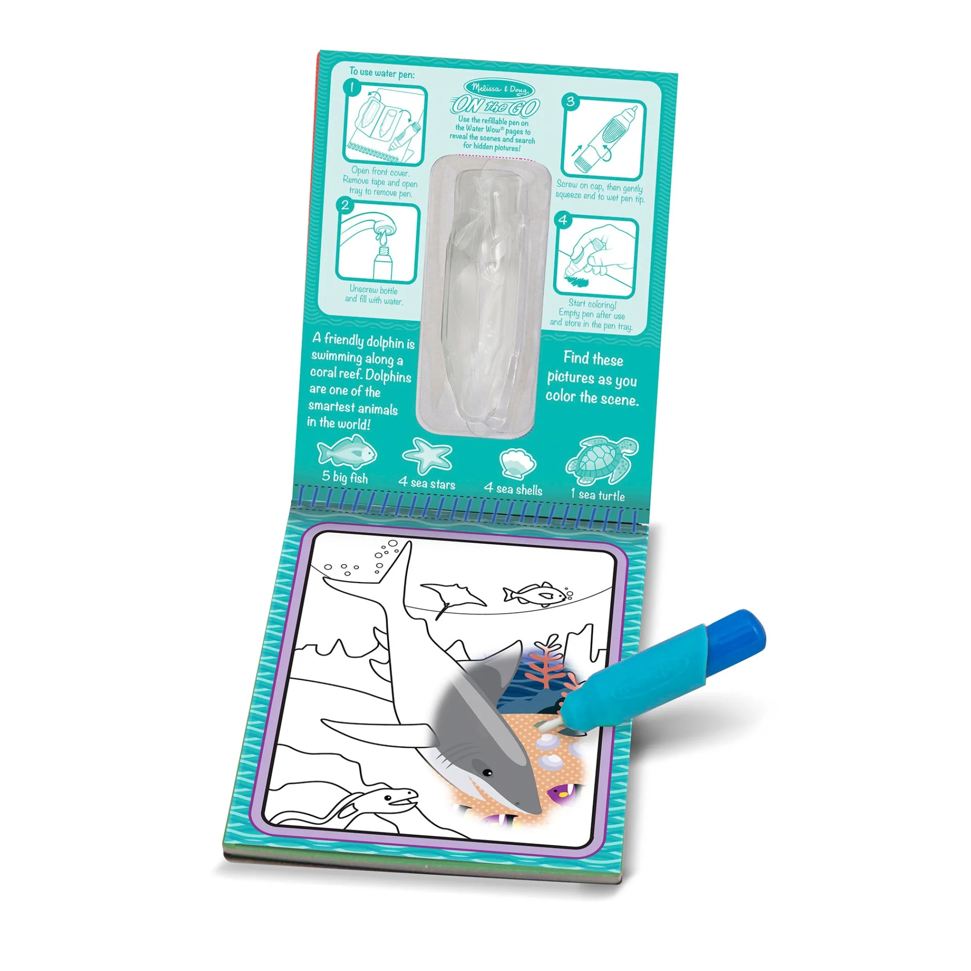 Water Wow! Water-Reveal Pad - Under the Sea>Melissa & Doug