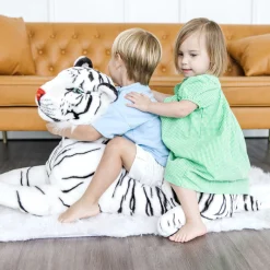 White Tiger Giant Stuffed Animal><noscript><img width=