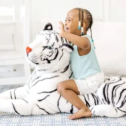 White Tiger Giant Stuffed Animal><noscript><img width=