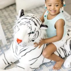 White Tiger Giant Stuffed Animal><noscript><img width=