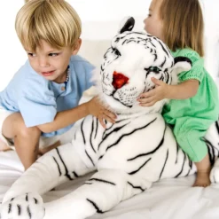 White Tiger Giant Stuffed Animal><noscript><img width=