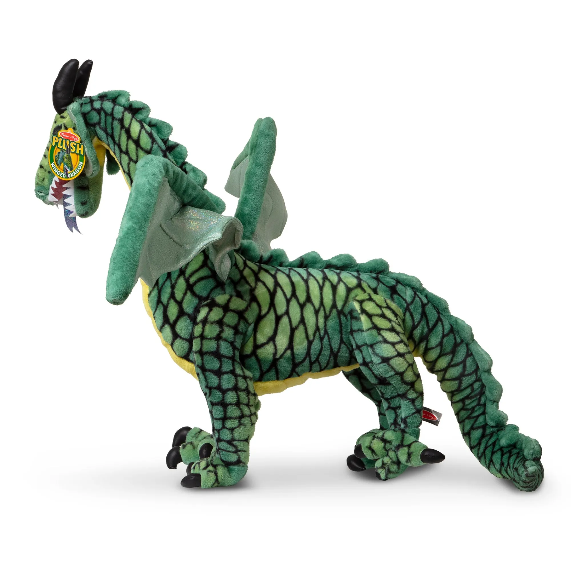 Winged Dragon Lifelike Plush Stuffed Animal>Melissa & Doug New