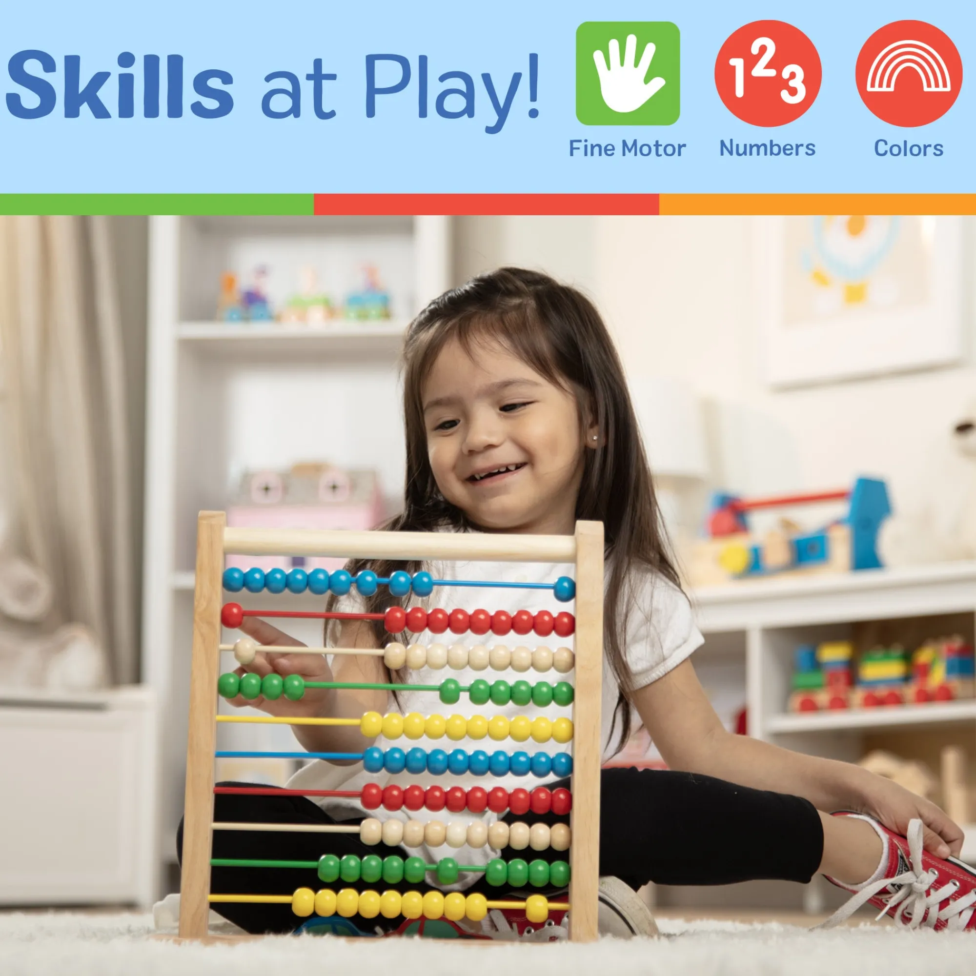 Wooden Abacus>Melissa & Doug Online