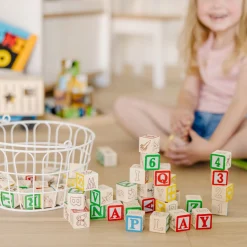 Wooden ABC/123 Blocks>Melissa & Doug Discount