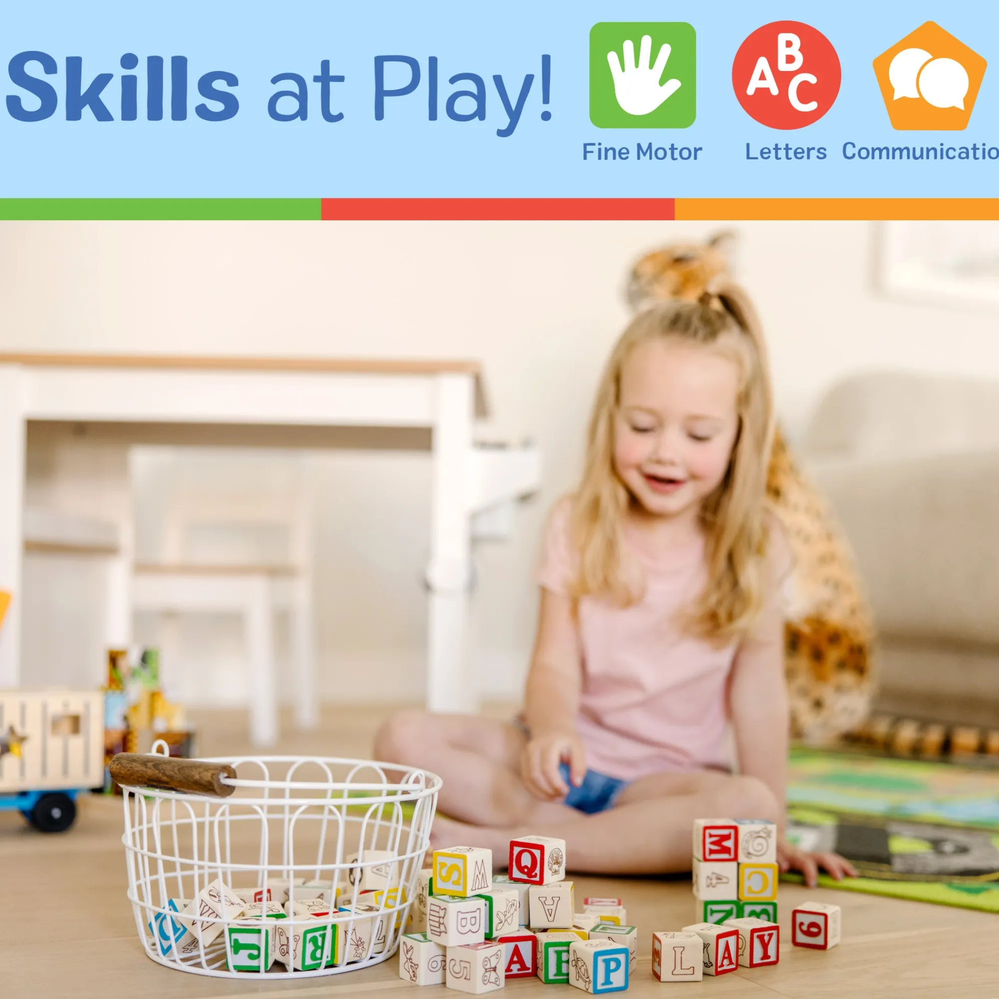 Wooden ABC/123 Blocks>Melissa & Doug Discount
