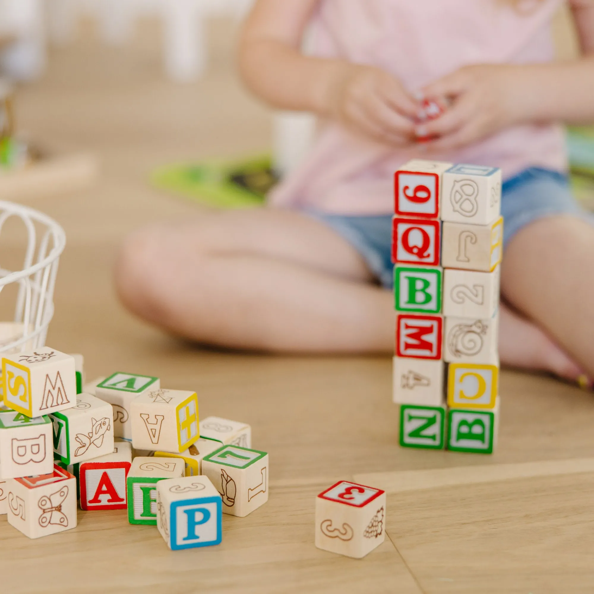 Wooden ABC/123 Blocks>Melissa & Doug Discount