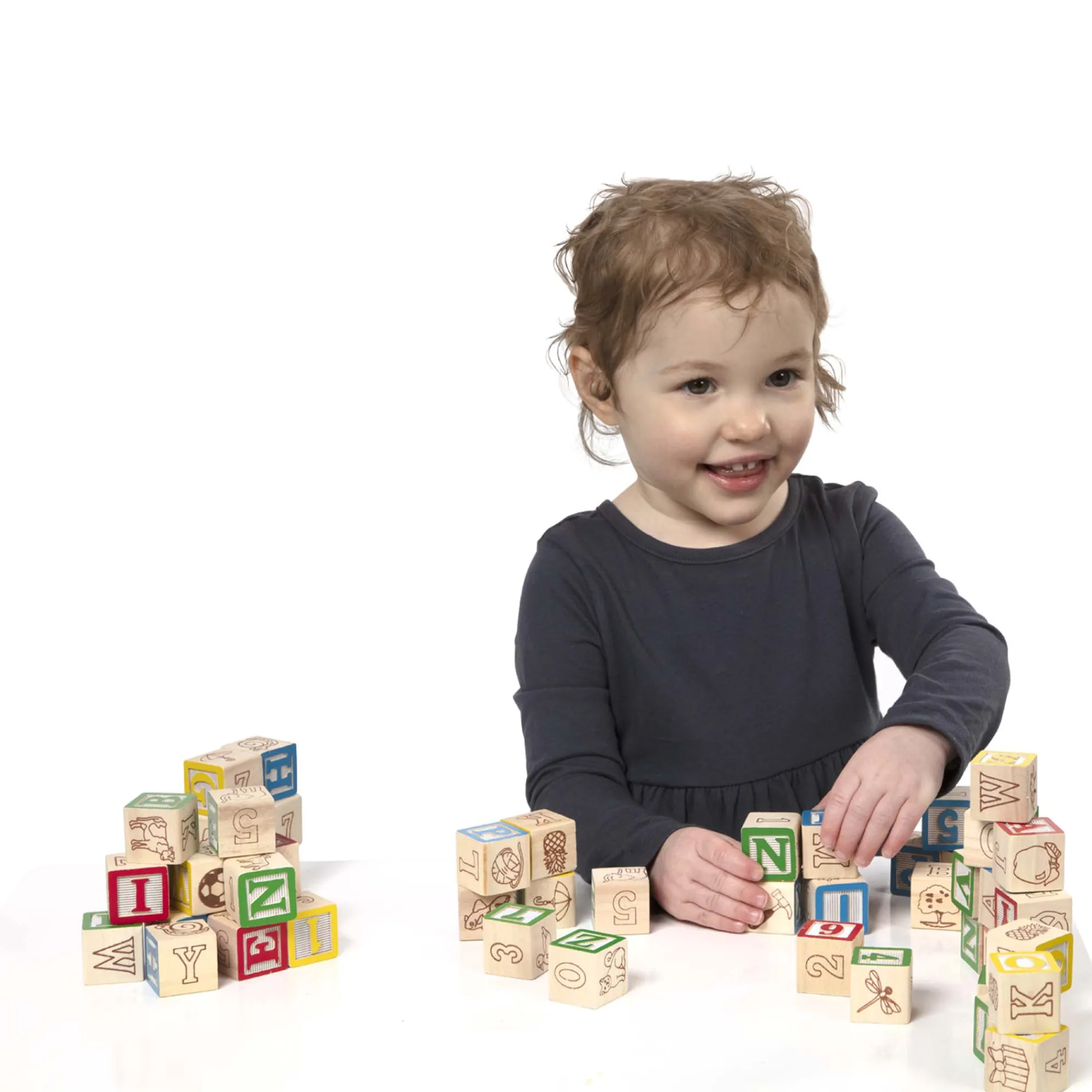 Wooden ABC/123 Blocks>Melissa & Doug Discount