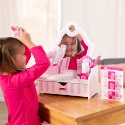 Wooden Beauty Salon Play Set><noscript><img width=