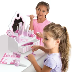 Wooden Beauty Salon Play Set><noscript><img width=