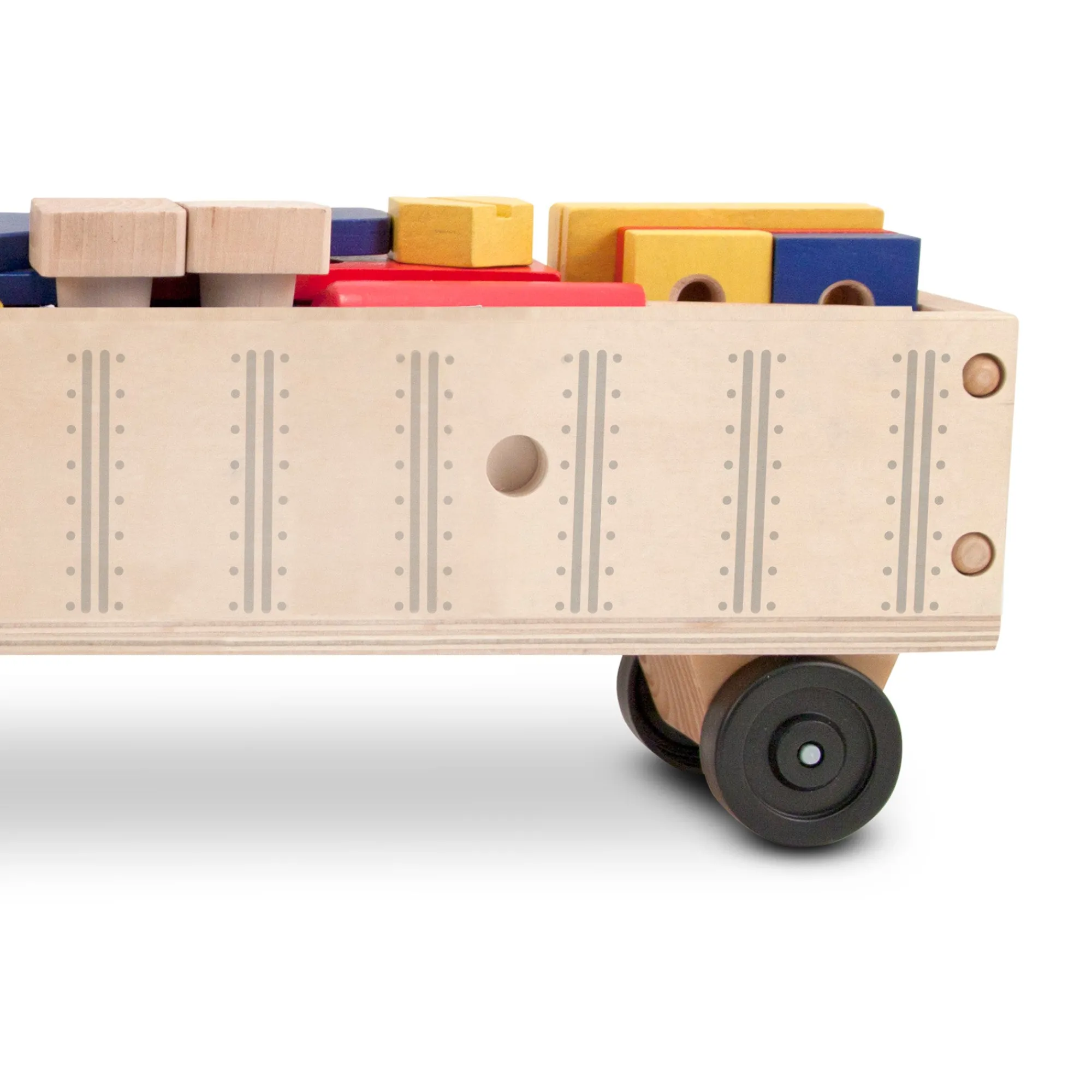 Wooden Big Rig Building Set>Melissa & Doug Best