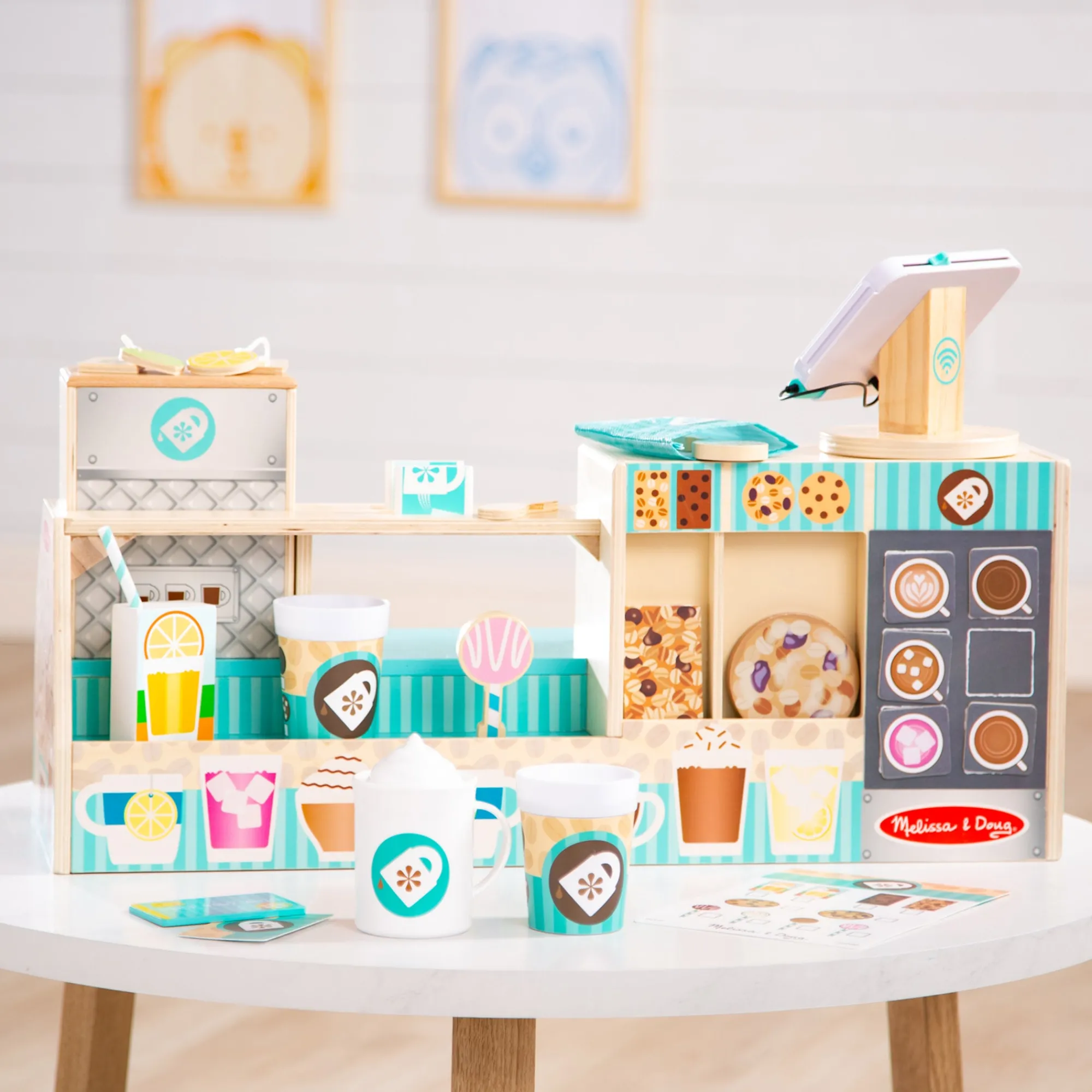Wooden Cafe Barista Coffee Shop>Melissa & Doug Outlet